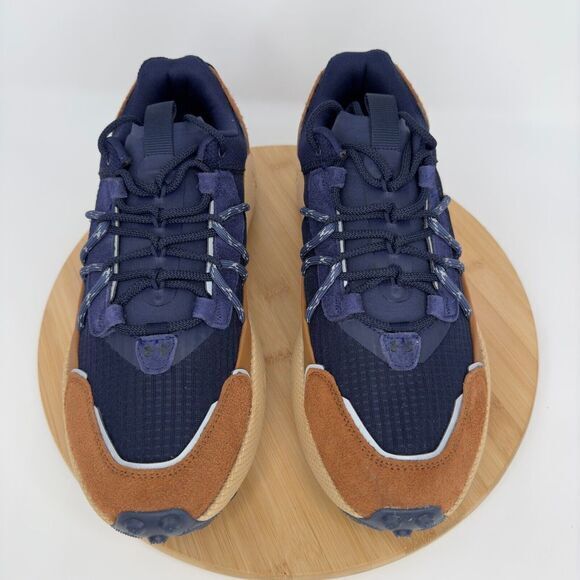 Under Armour Fat Tire‎ Venture Pro Sneakers M11.5/W13 Blue Orange 3027212-400 - Picture 3 of 11